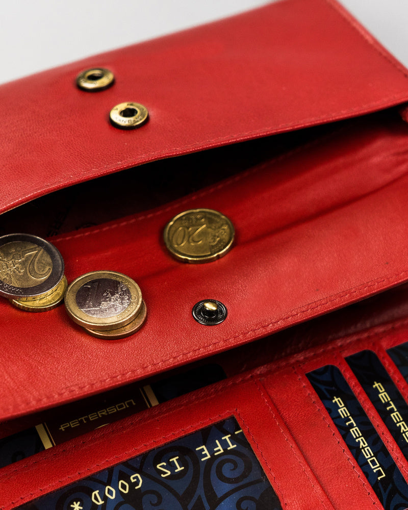 Īstas ādas sieviešu maks Peterson L9 N347