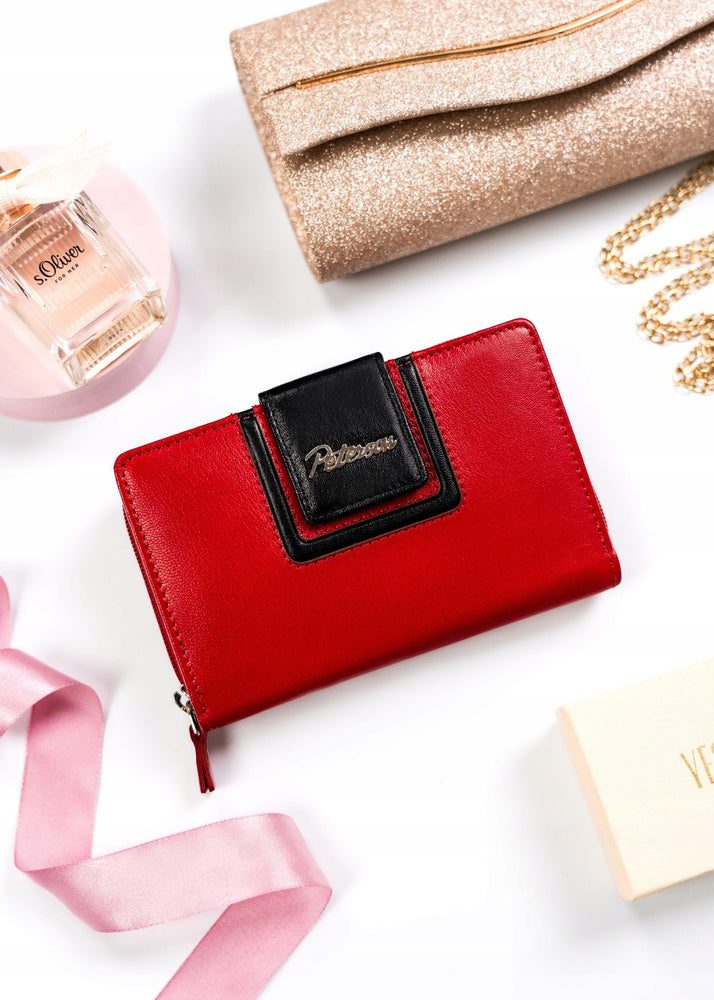 Īstas ādas sieviešu maks Peterson L75 N349