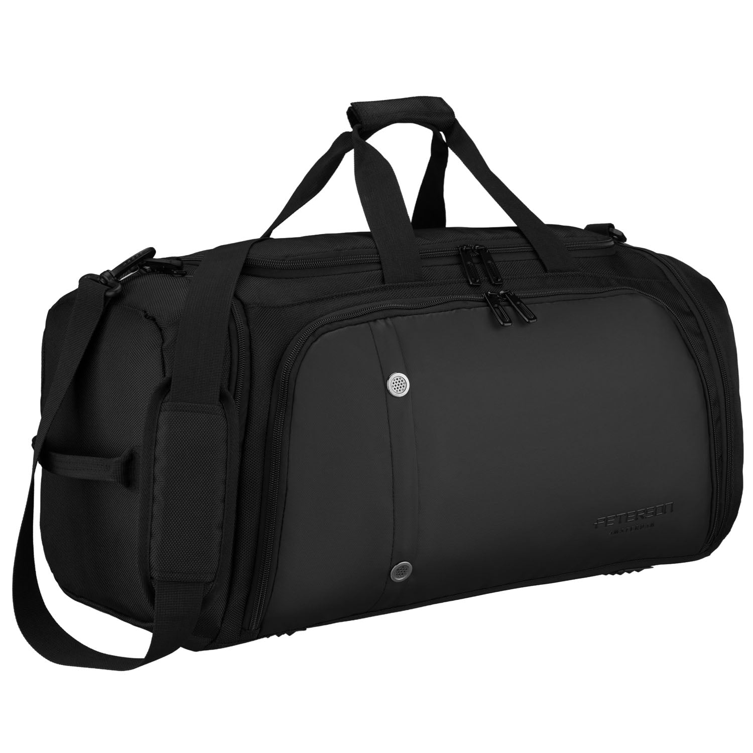 Sporta soma Peterson, melna G12