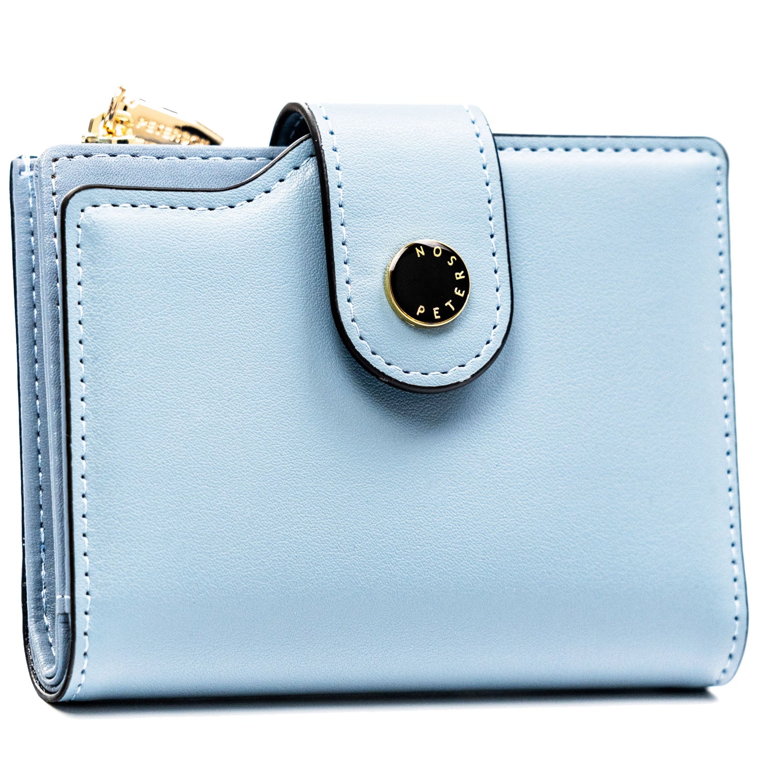 Vidēja lieluma sieviešu maks Peterson, zils.