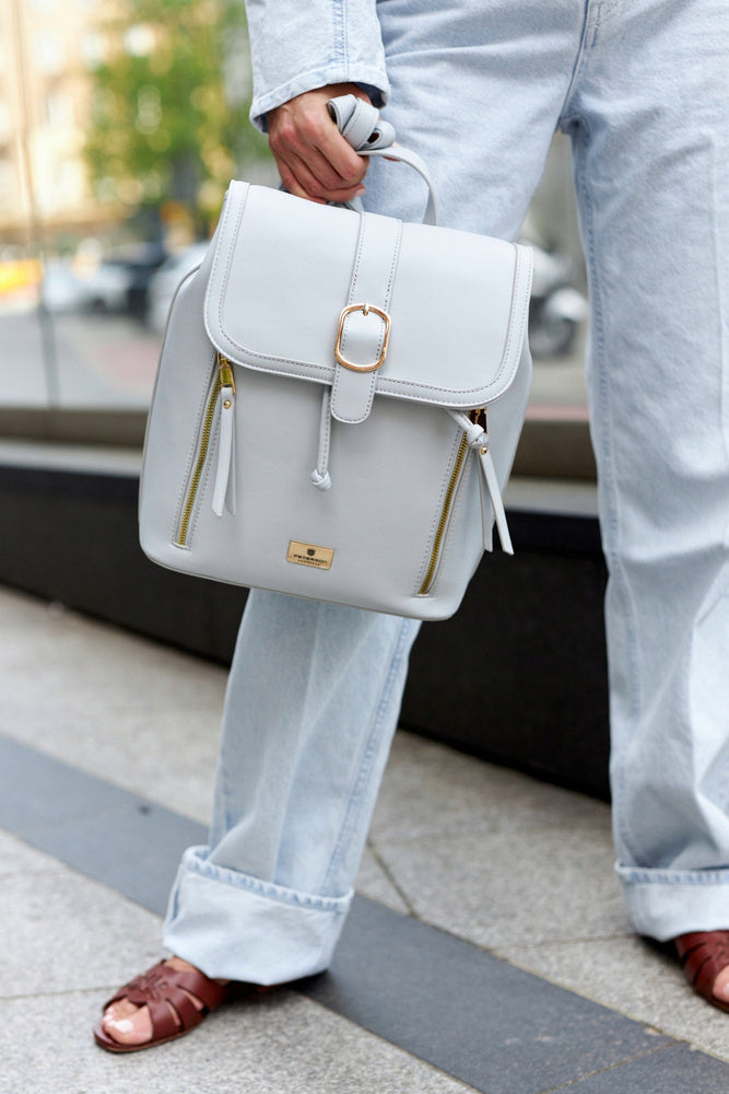 Sieviešu mugursoma Peterson, pelēka 0289 G