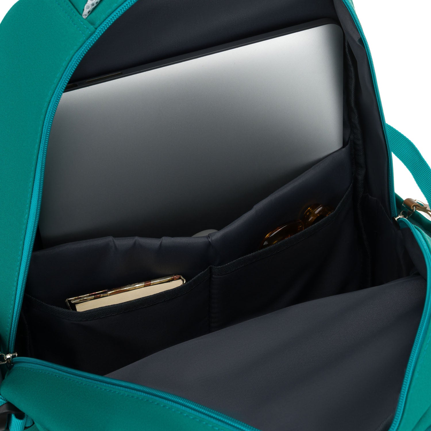 Vidēja izmēra unisex mugursoma Peterson, zaļa