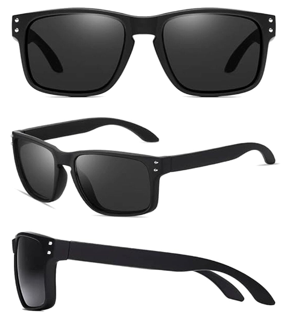 Polarizētas vīriešu saulesbrilles B92 melnas