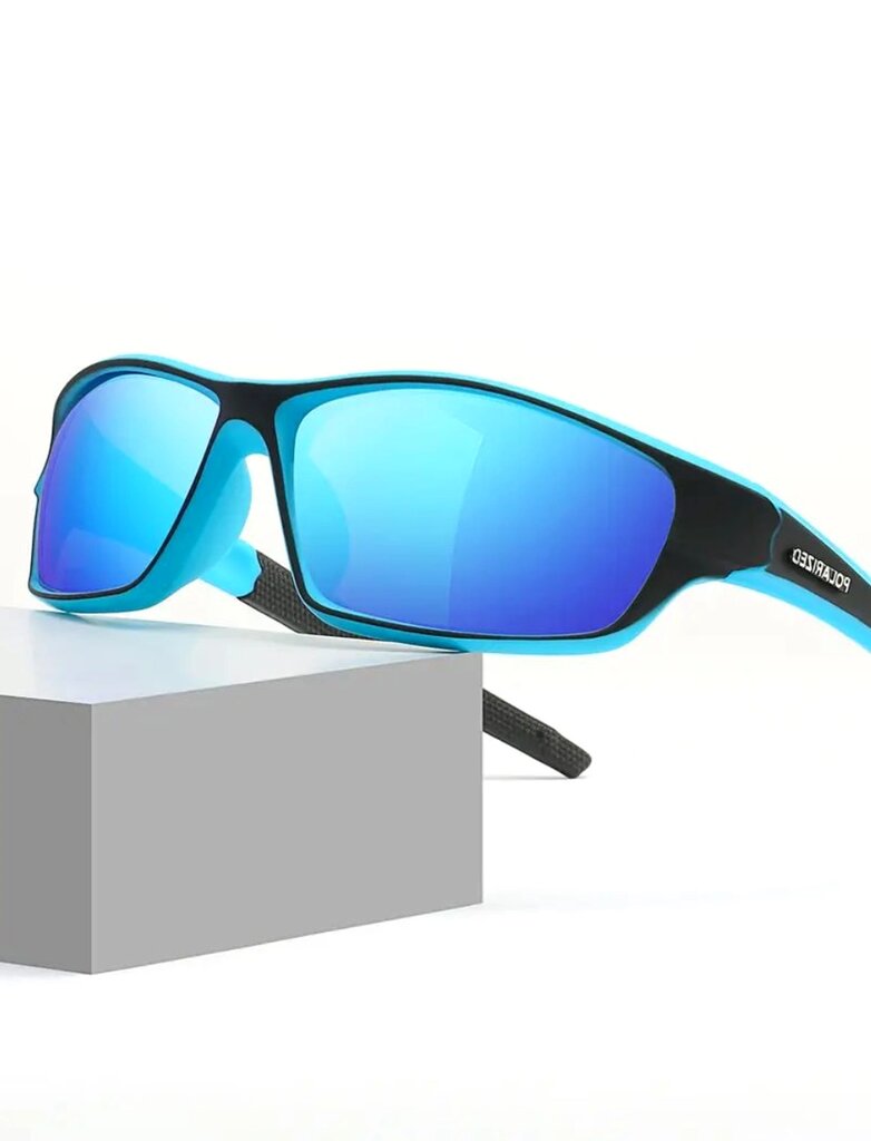 Polarizētas sporta saulesbrilles vīriešiem H25 zilas