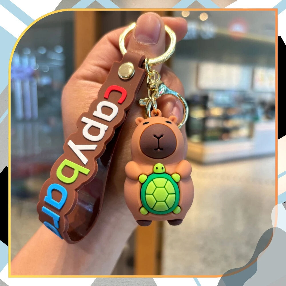 Atslēgu piekariņš, kapibara ar bruņurupuci