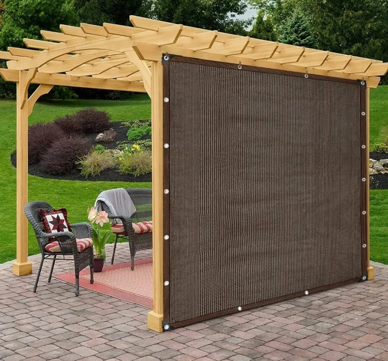 Brūna markīze 3x3 m H5