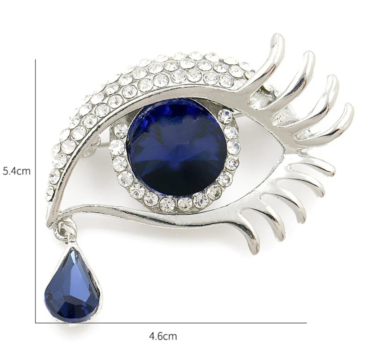 Broša - acs T9, zila