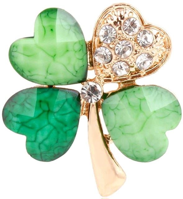 Broša sievietēm - āboliņš A65