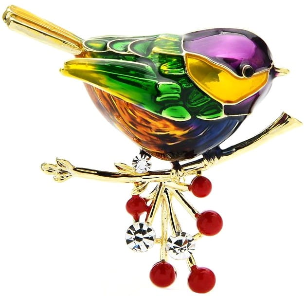 Broša sievietēm - putns A109