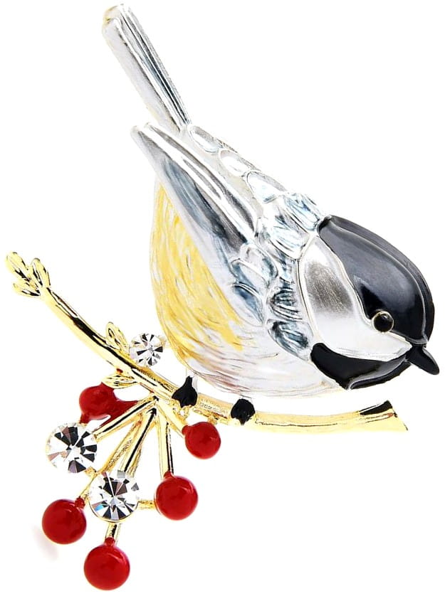 Broša sievietēm - putns G109