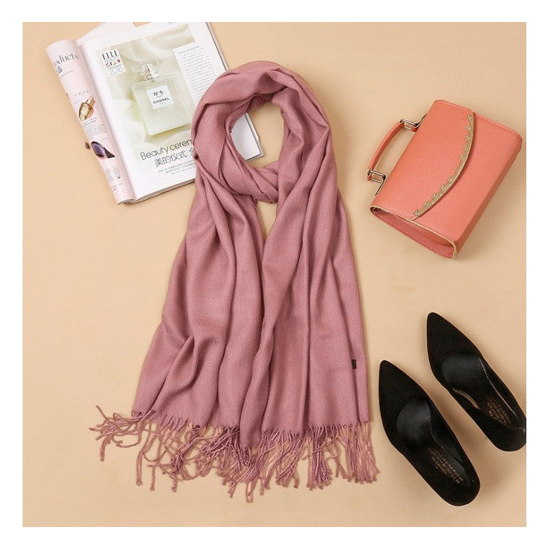 Šalle ar bārkstīm S64, rozā