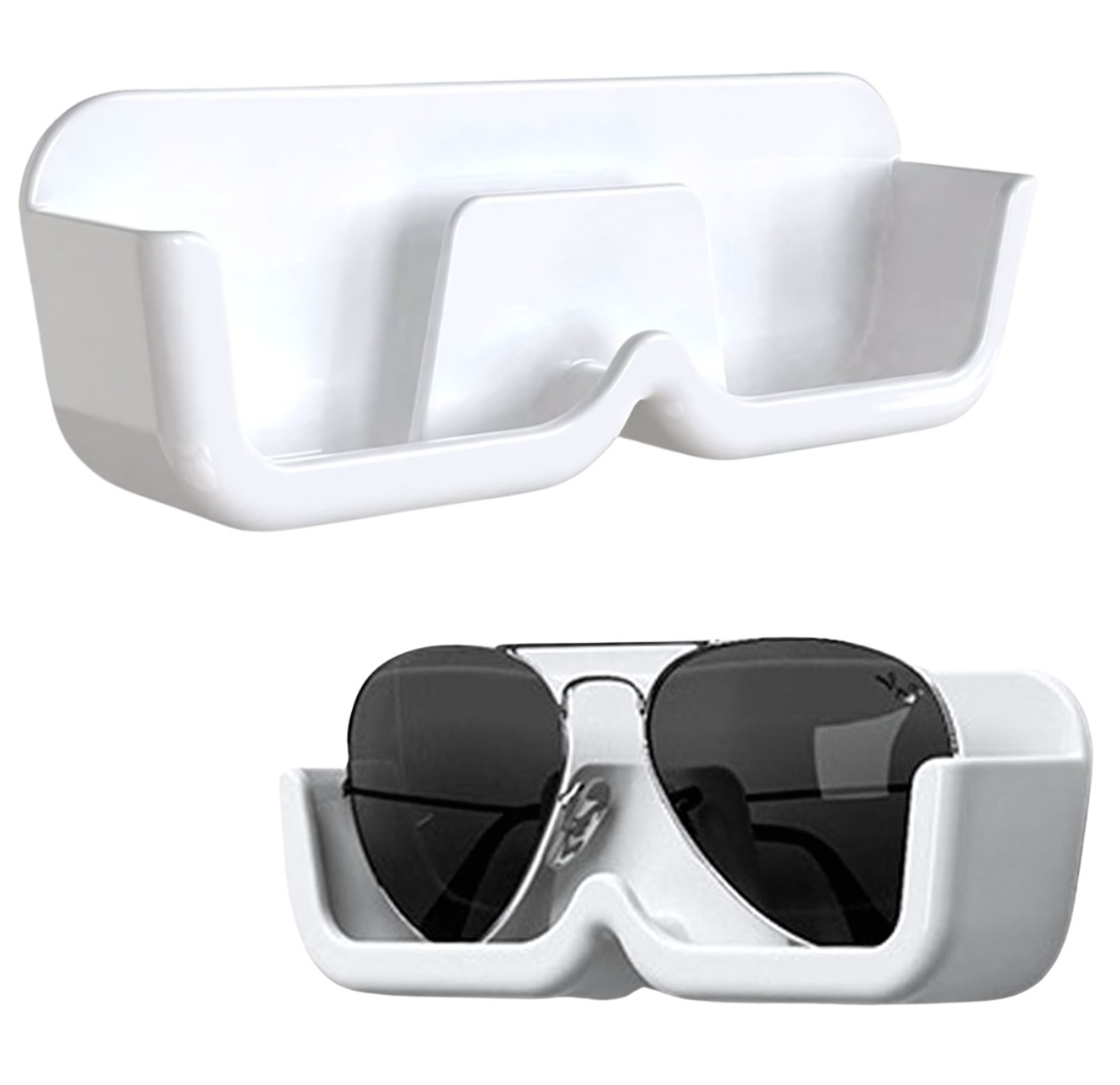 Sienas glāžu turētājs L10, balts