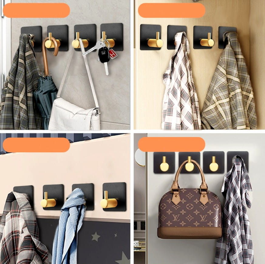 Sienas āķu komplekts 3 gab. R182