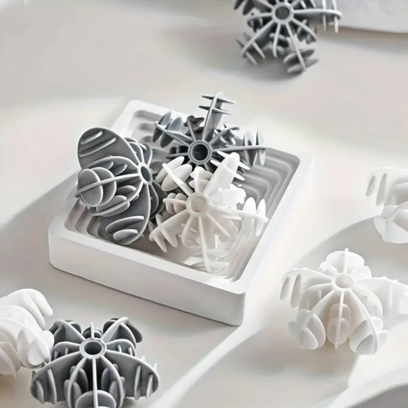 Veļas bumbiņas 10 gab. Z1, pelēkas