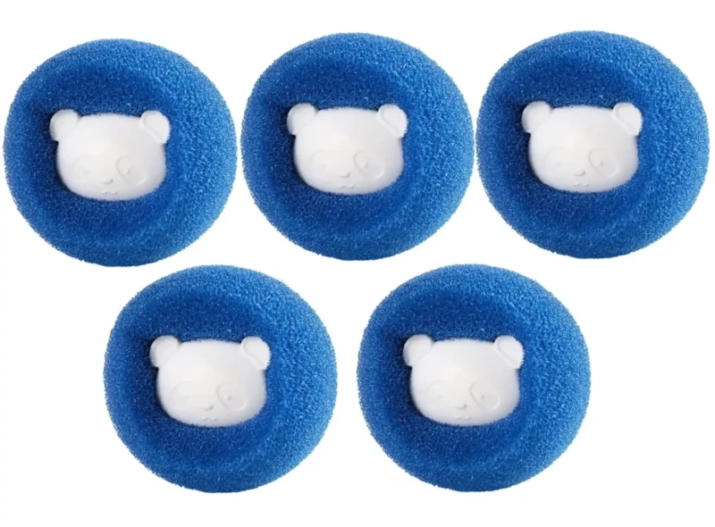 Veļas bumbiņas 5 gab. Z4, zilas