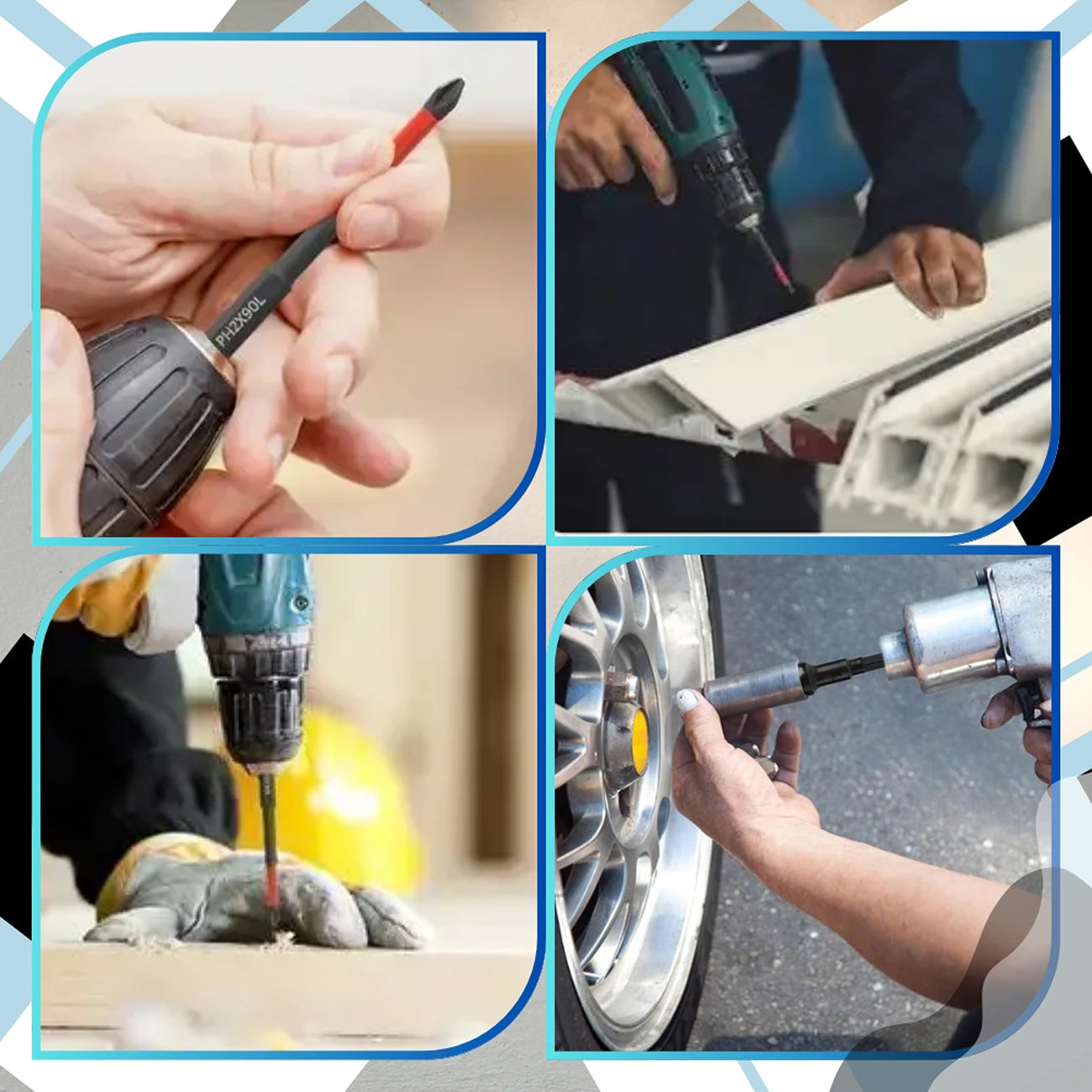 Triecienurbji urbim, 6 gab., 25–150 mm