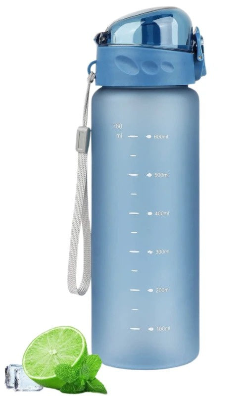 Sporta pudele, 780 ml, zila