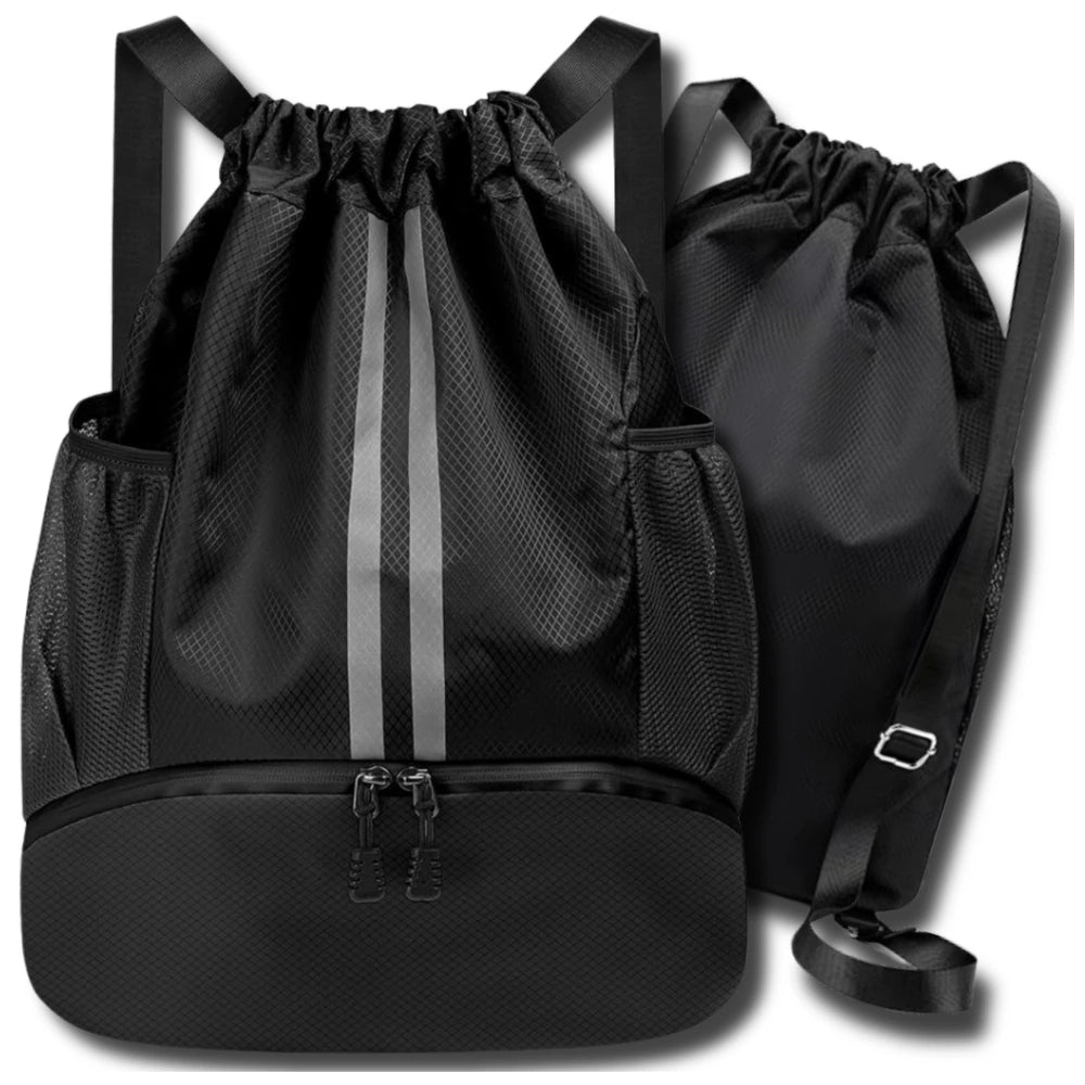 Sporta mugursoma, melna