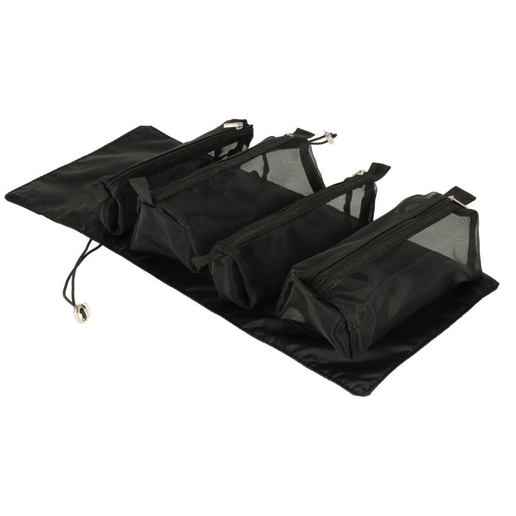 Salokāma kosmētikas soma K07, melna