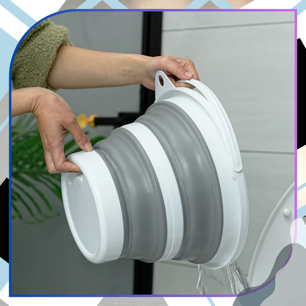 Salokāms spainis, 10 l, silikons