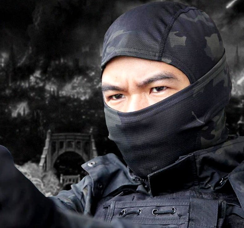 TAKTISKĀ UNIVERSĀLĀ BALAKLAVA C47, pelēka