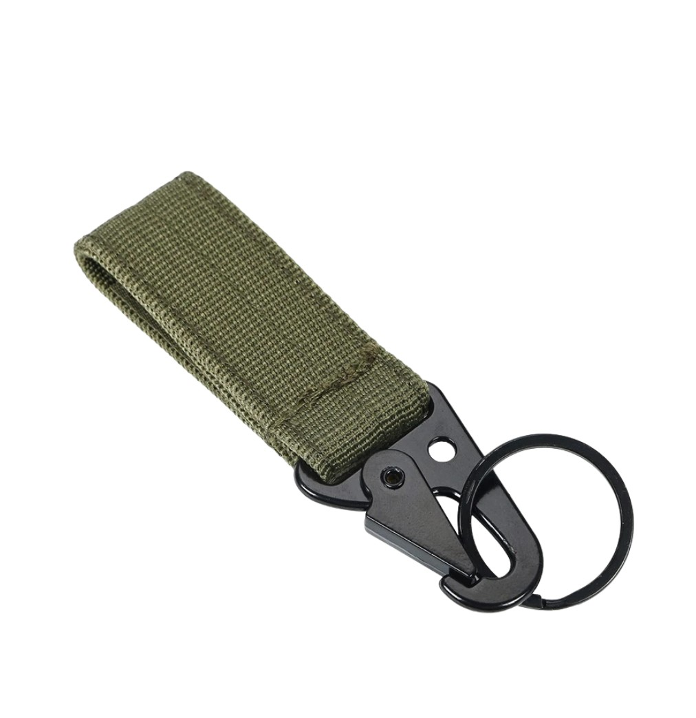 Taktiskā atslēgu piekariņš 4 gab. M12, zaļš