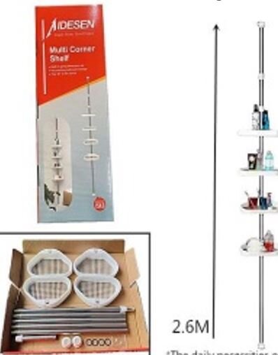 Teleskopisks vannas istabas plaukts L58