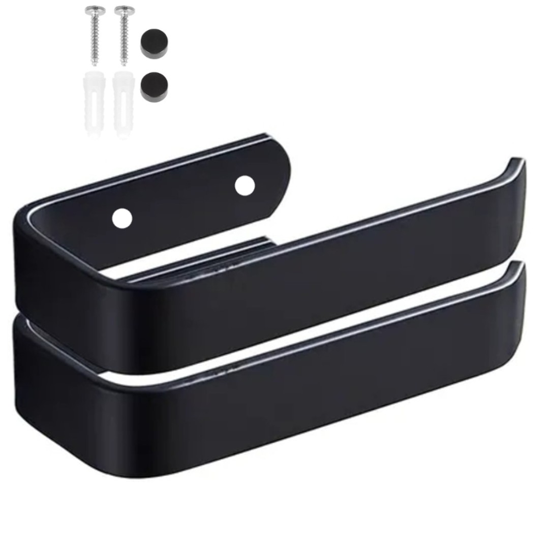 Tualetes papīra turētājs A109, melns