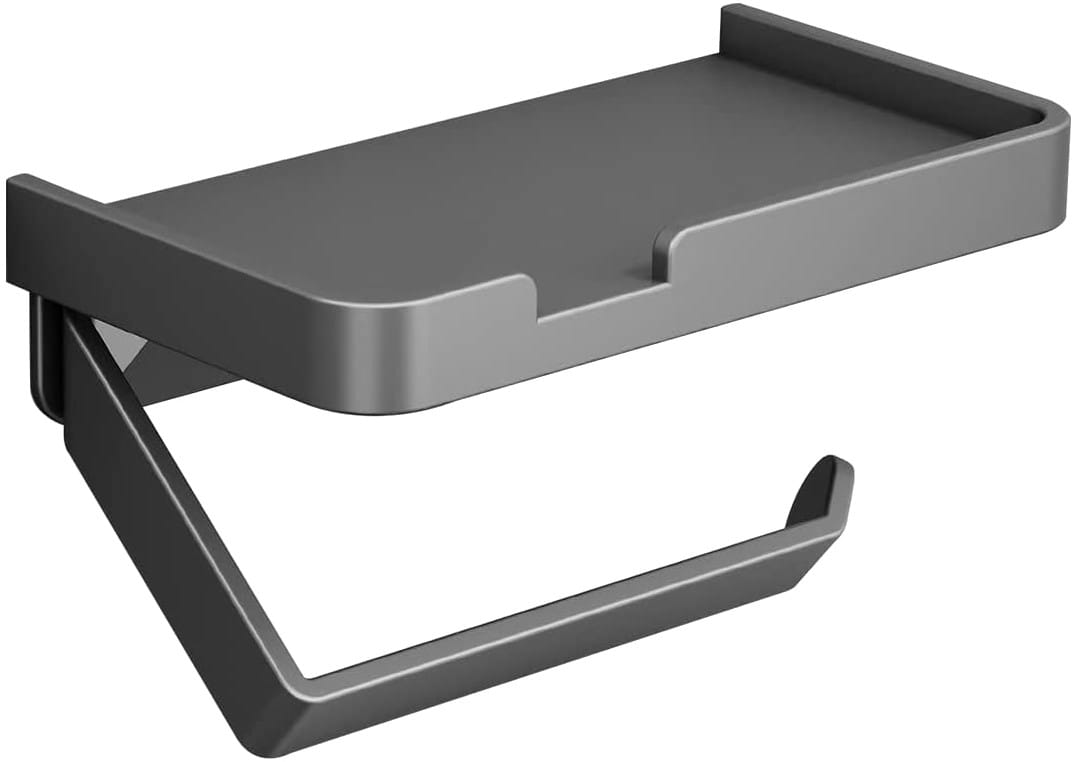 Tualetes papīra turētājs ar plauktu T11-1