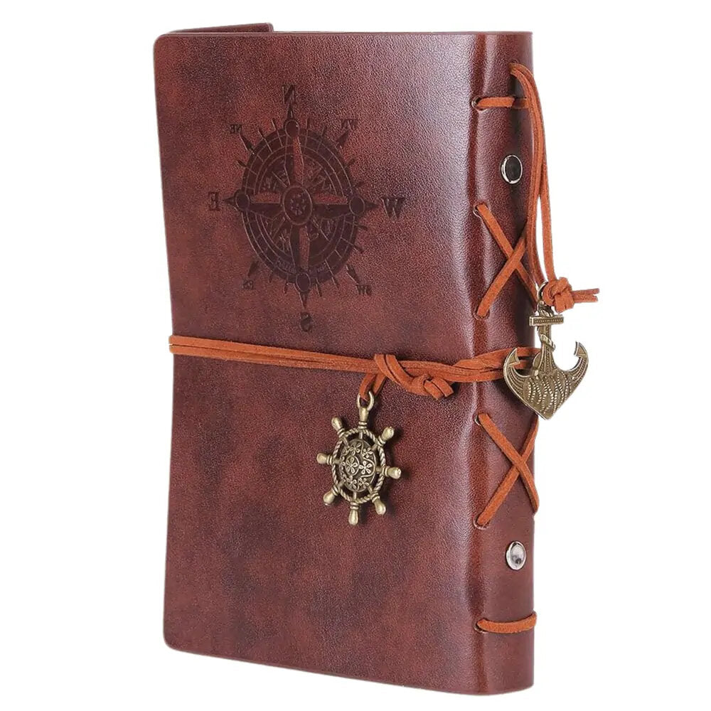 Piezīmju grāmatiņa, brūna, A6, 75 lapas