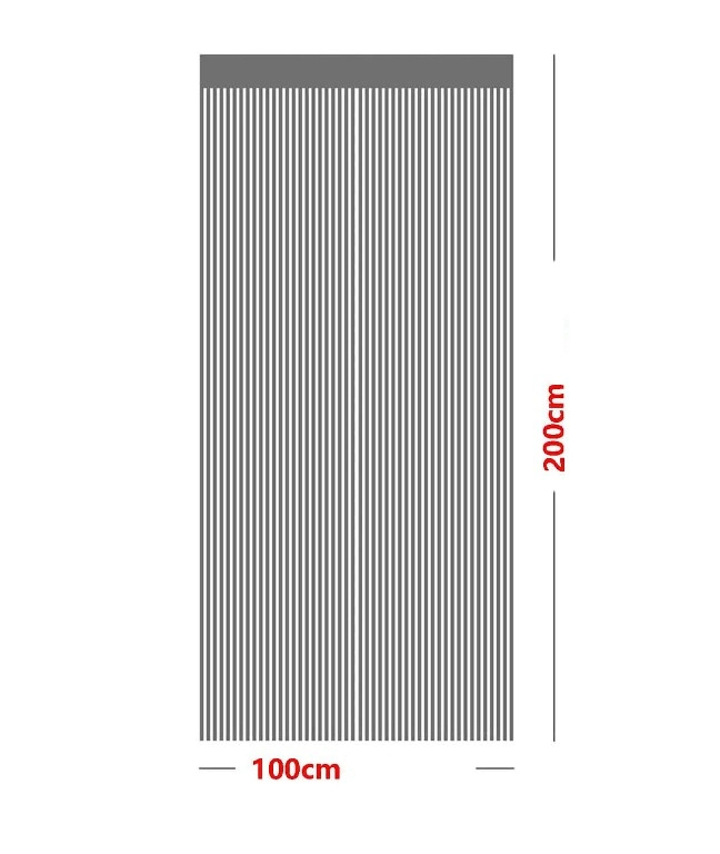 Aizkari svētku dekorēšanai J7, melni