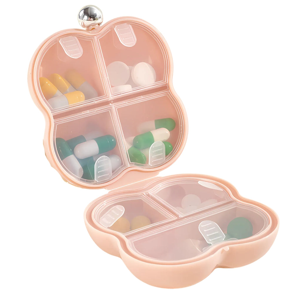 Zāļu organizators, rozā, 7 dienas