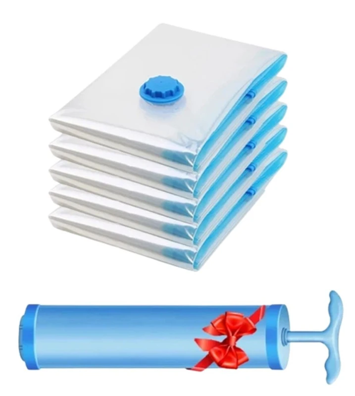 Vakuuma maisiņi ar sūkni 5 gab. 50 x 60 cm P13