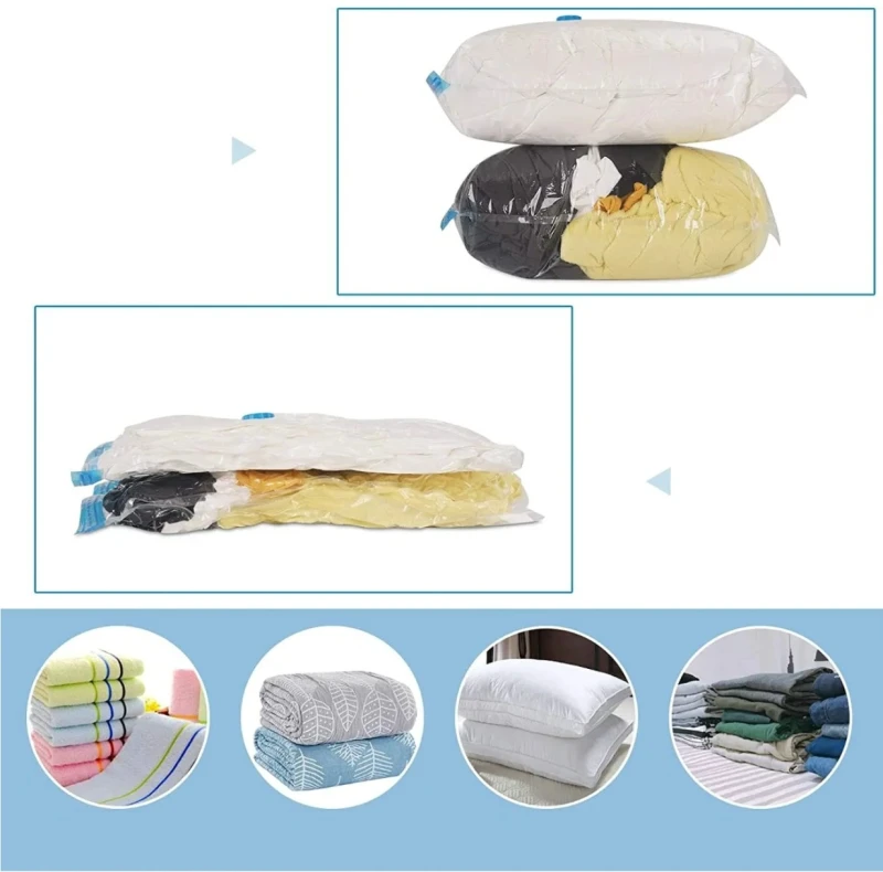 Vakuuma maisiņi ar sūkni 5 gab. 80 x 110 cm P12