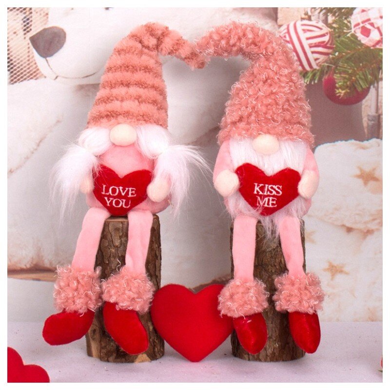 Valentīndienas rotājums rūķis K64