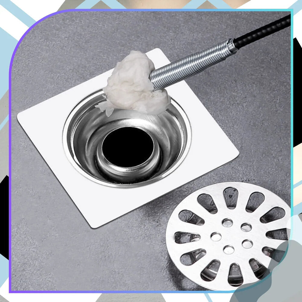 Cauruļu tīrīšanas spirāle, 3 m