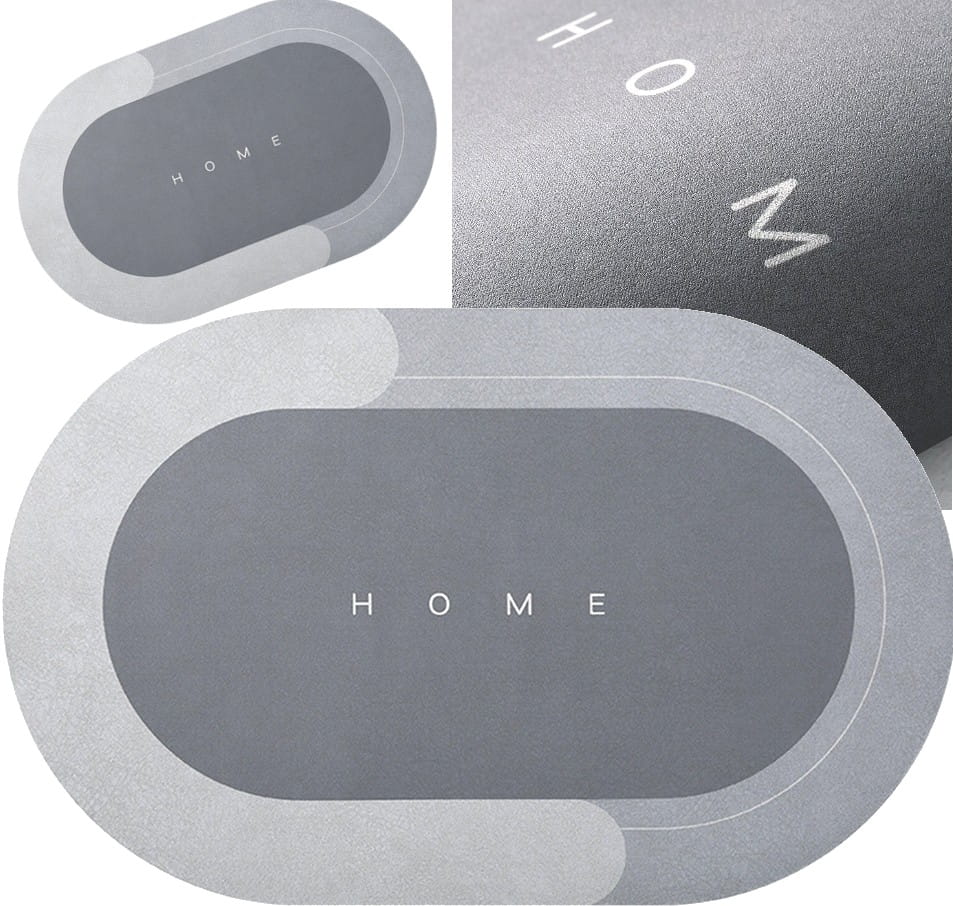 Vannas istabas paklājiņš ovāls C32