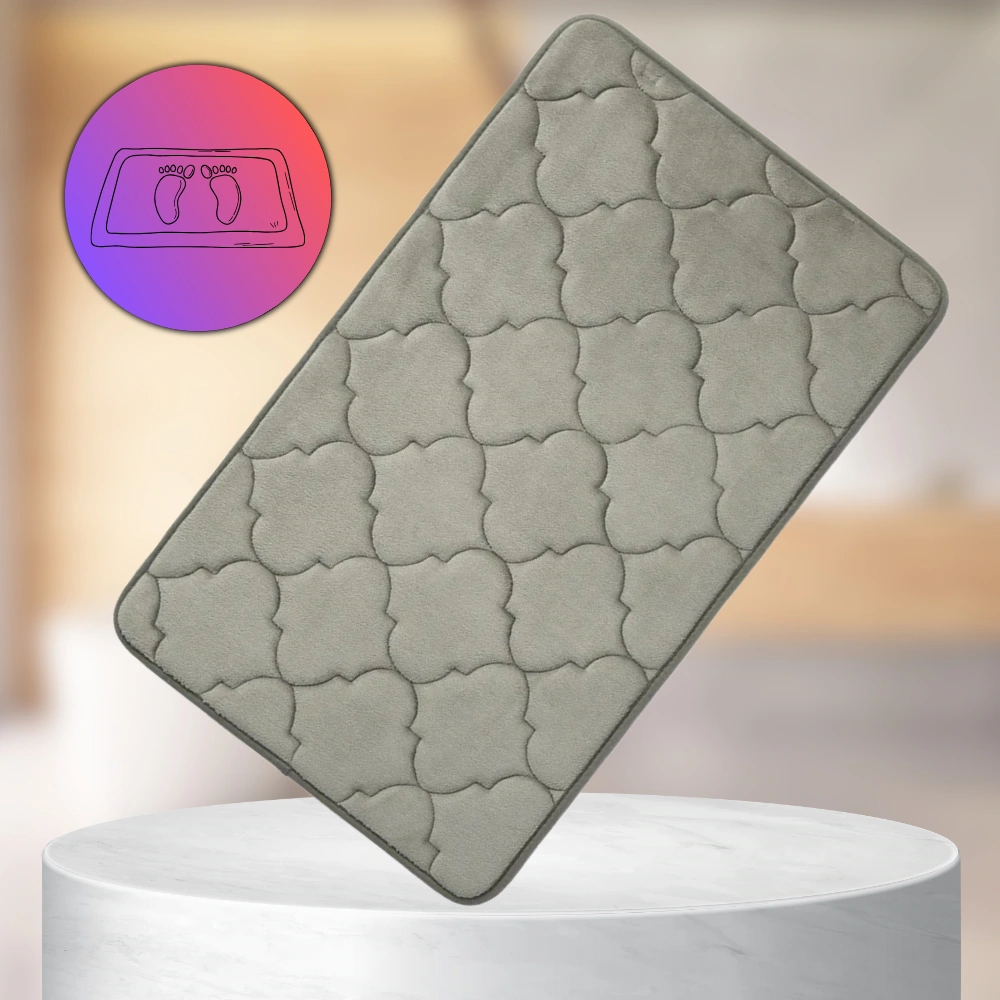 Vannas paklājiņš 50x80cm M11, pelēks