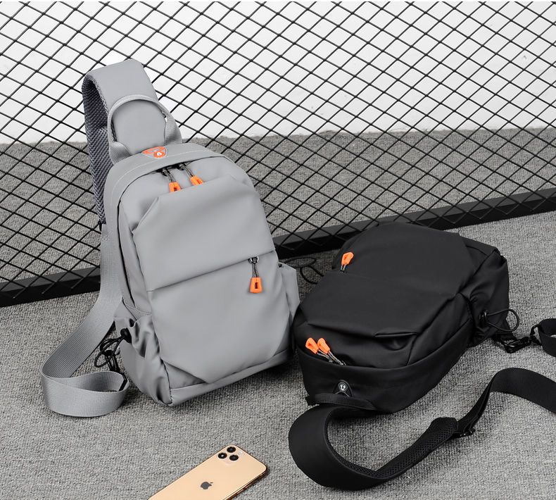 Vīriešu daudzfunkcionāla pretzagļu USB plecu mugursoma, melna