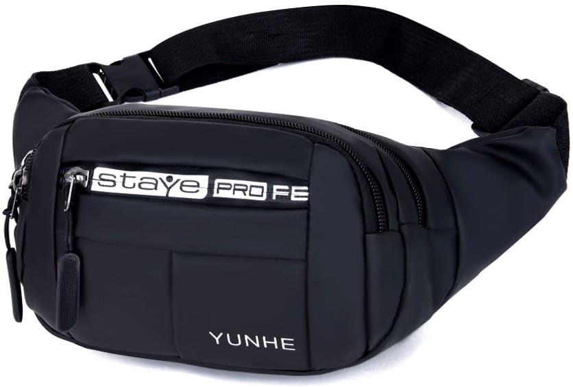 Vīriešu jostas soma, soma E37, melna R228