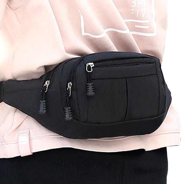 Vīriešu jostas soma, soma R42, melna R227