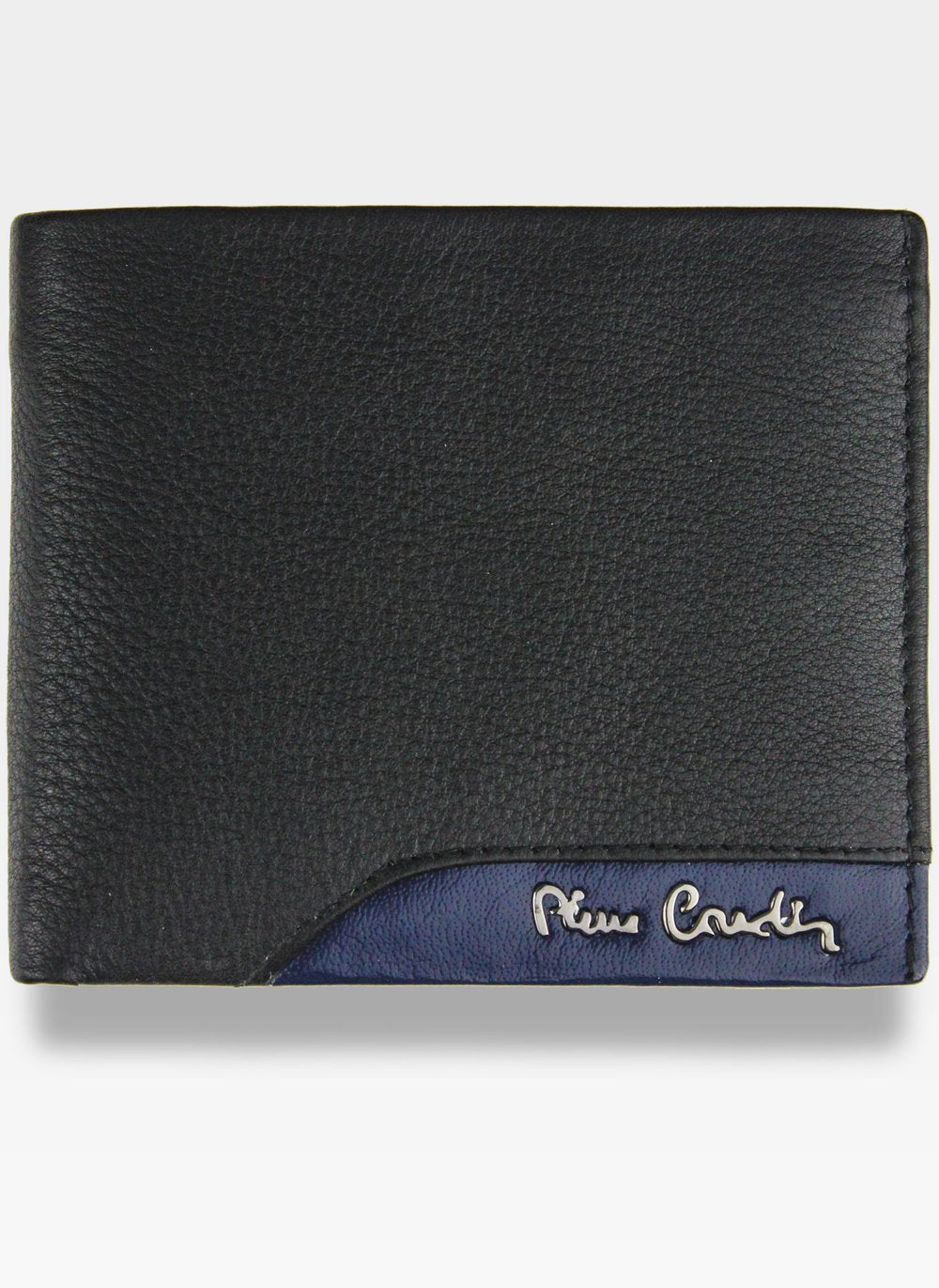Vīriešu ādas maks Pierre Cardin Tilak34 8824 melns + zils S448