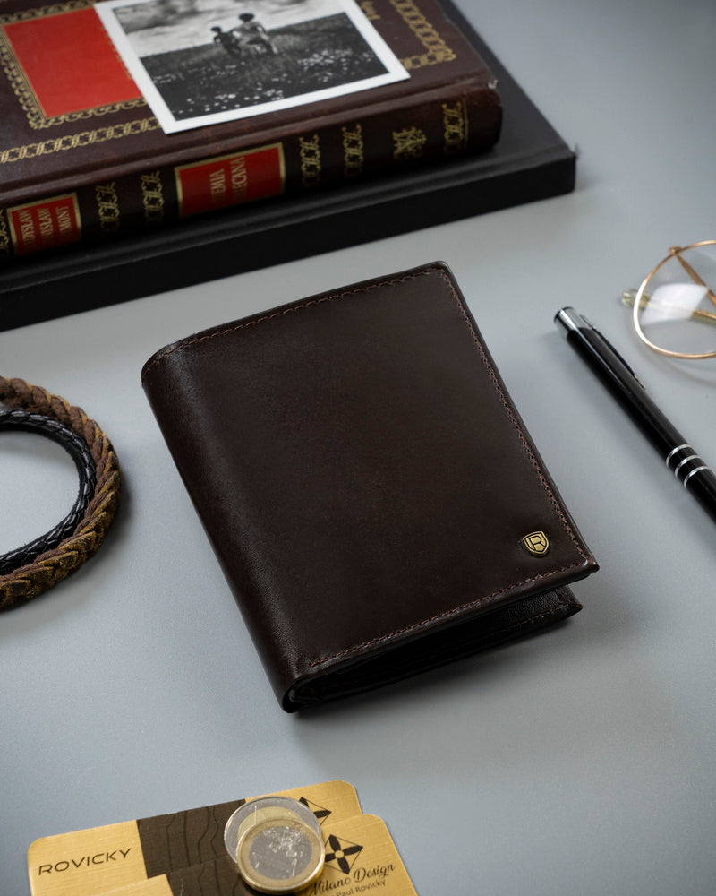 Vīriešu ādas maks Rovicky RV101 S423