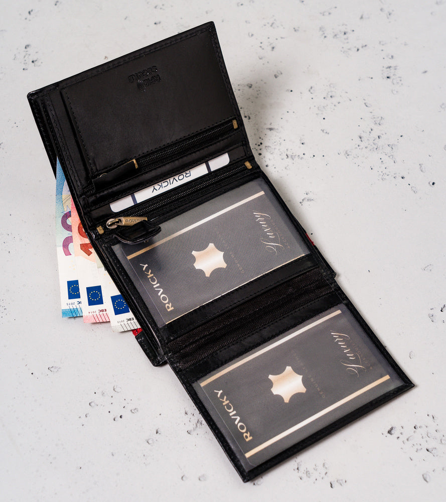 Vīriešu ādas maks Rovicky RV113 S410