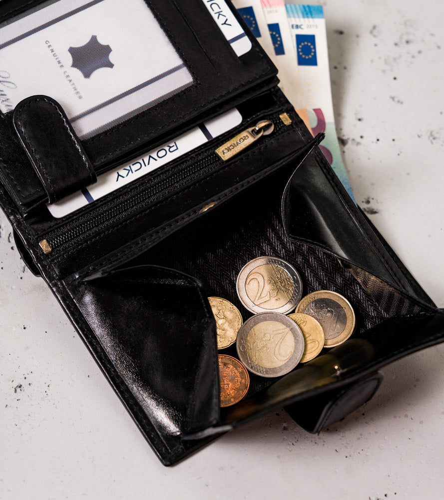 Vīriešu ādas maks Rovicky RV116 S407