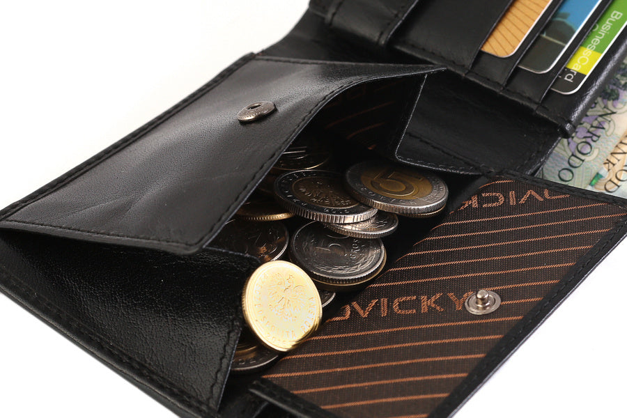 Vīriešu ādas maks Rovicky RV130 S391