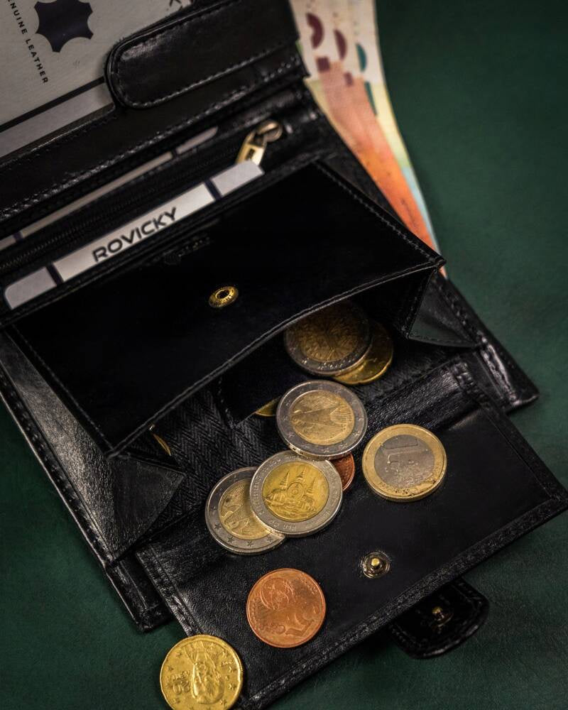 Vīriešu ādas maks Rovicky RV136 S385