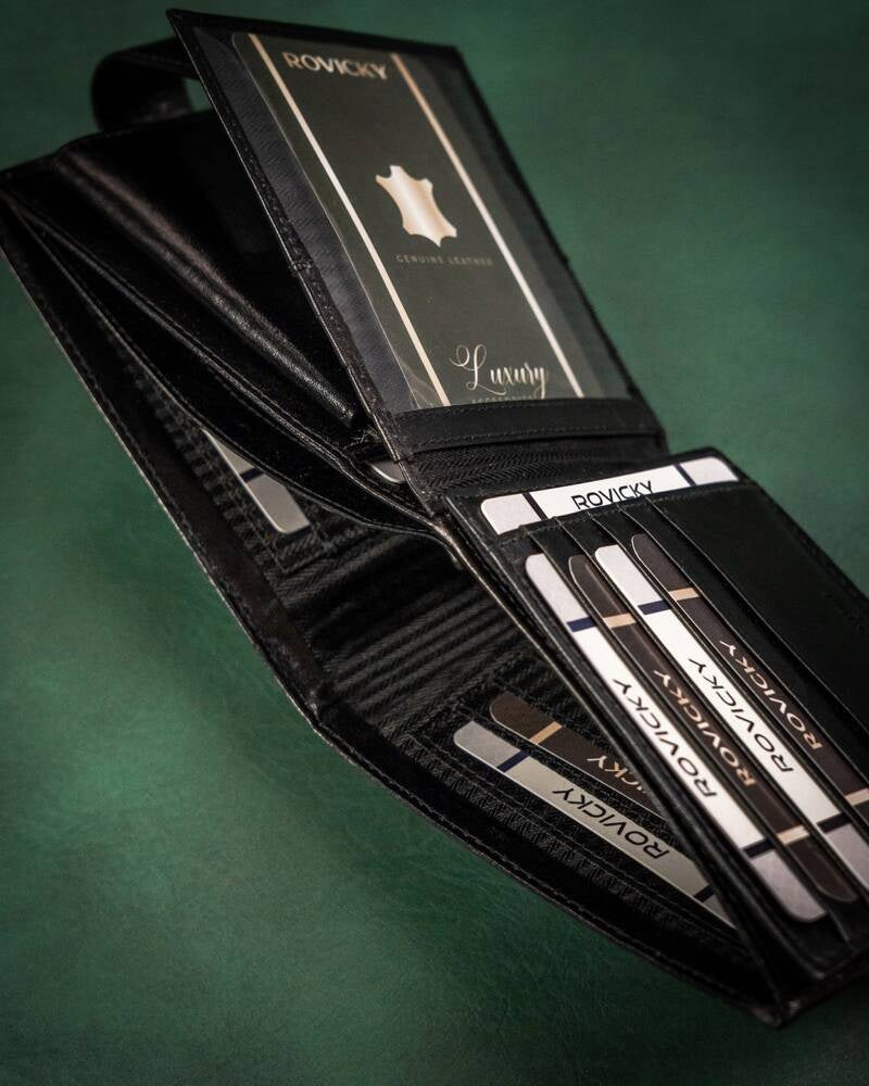 Vīriešu ādas maks Rovicky RV144 S376