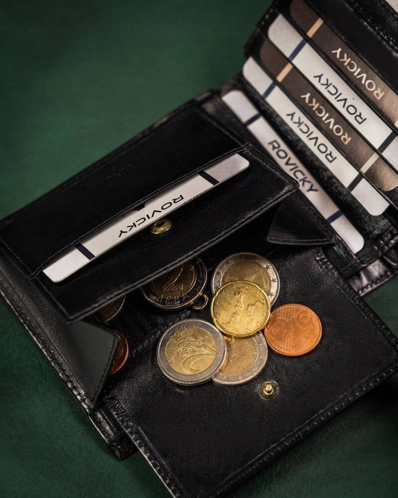 Vīriešu ādas maks Rovicky RV145 S375