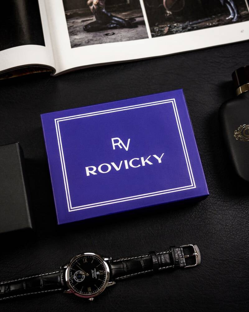 Vīriešu ādas maks Rovicky RV181 S336